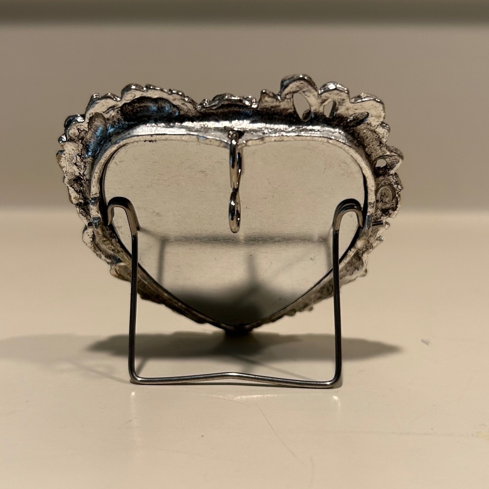 Arthur Court Rose Heart Mini Frame - Picture 2 of 7